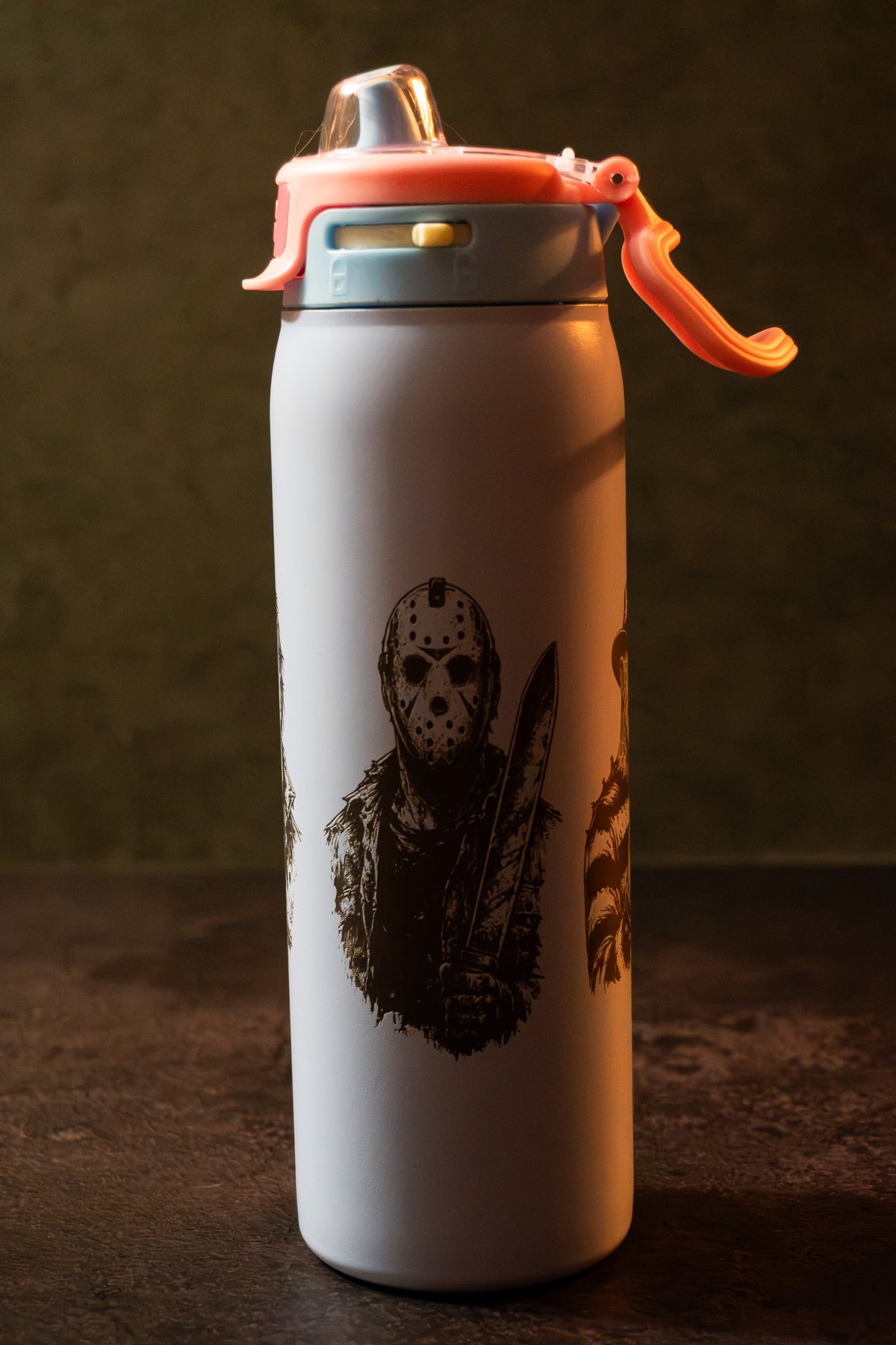 Custom 22 oz Sports Water Bottle