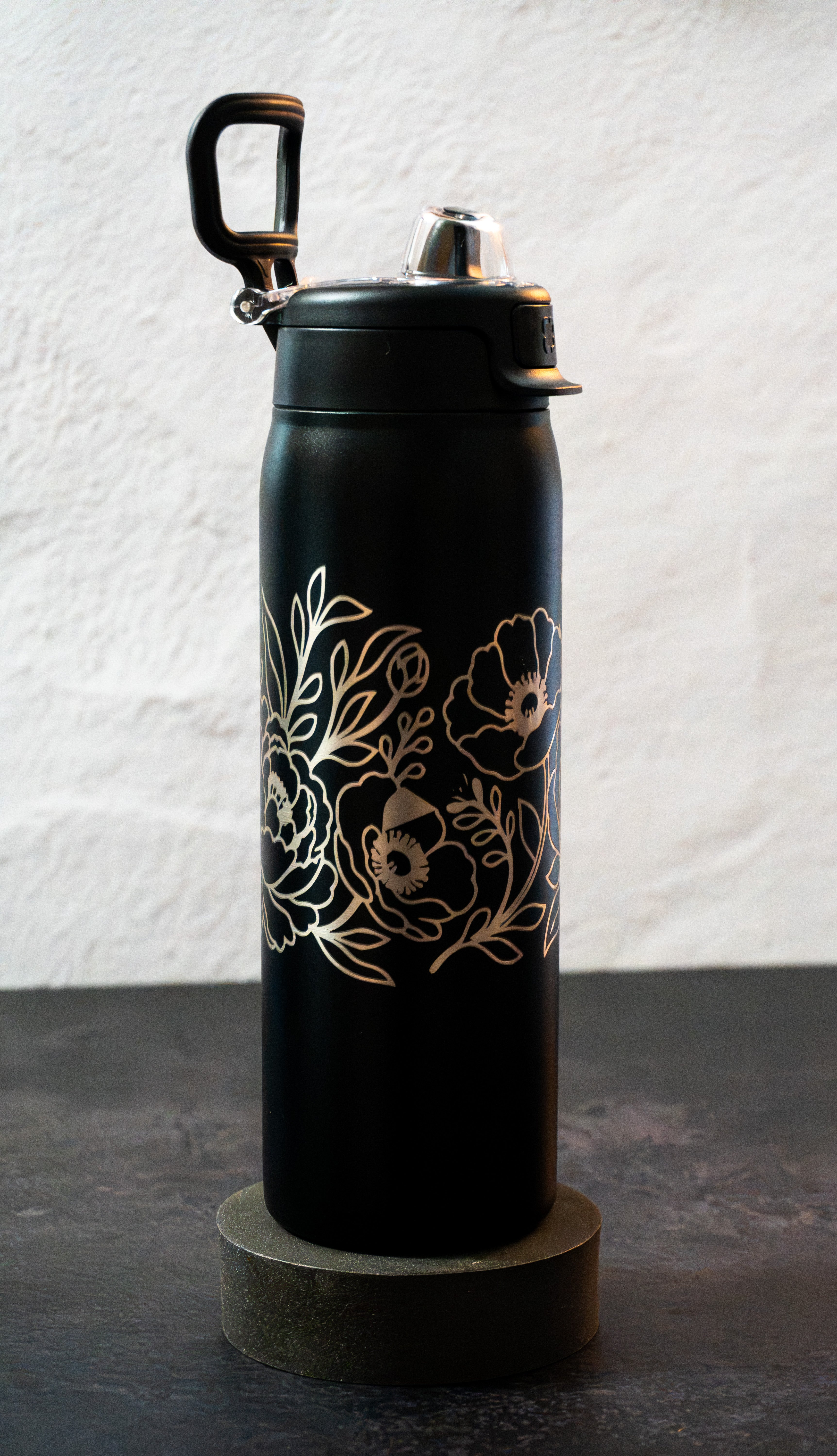 Custom Engraved 22oz Sport Water Bottle
