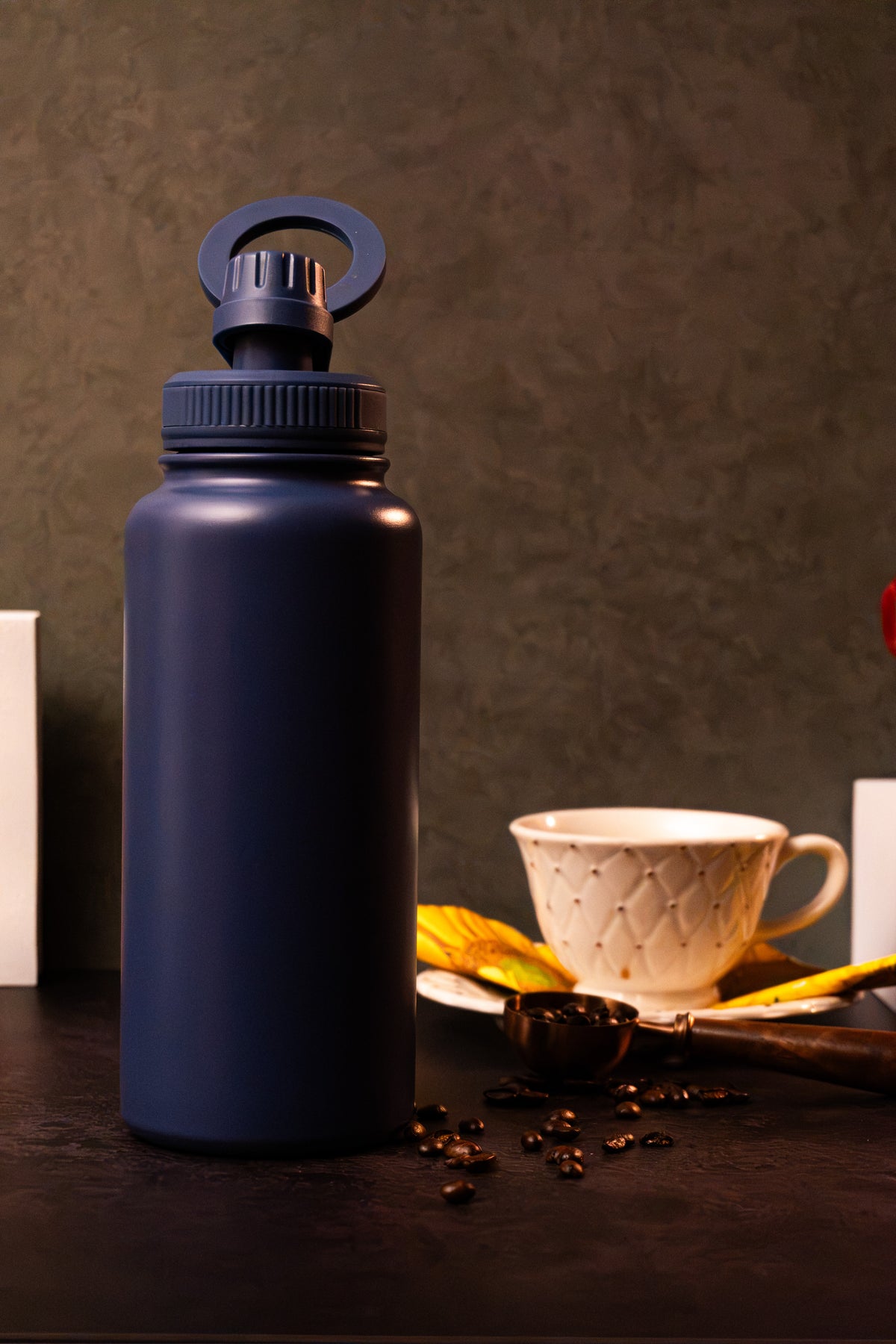 Custom Engraved 34oz Wide-Mouth Water Bottle